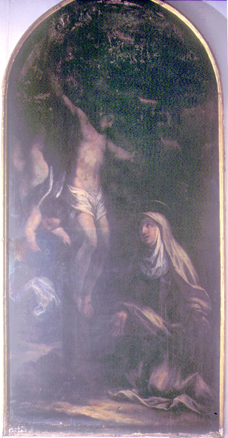 Santa Brigida di Svezia in estasi